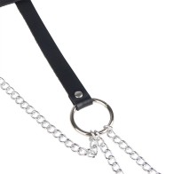 Subblime Leather Chain Belt - Irresistible Elegance