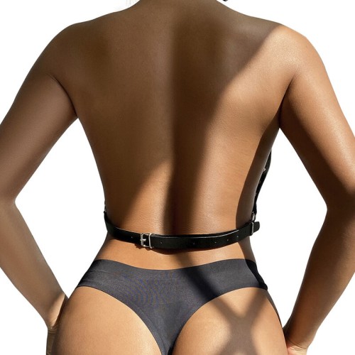 Sublime Leather Chest Harness - Elevate Your Desirability