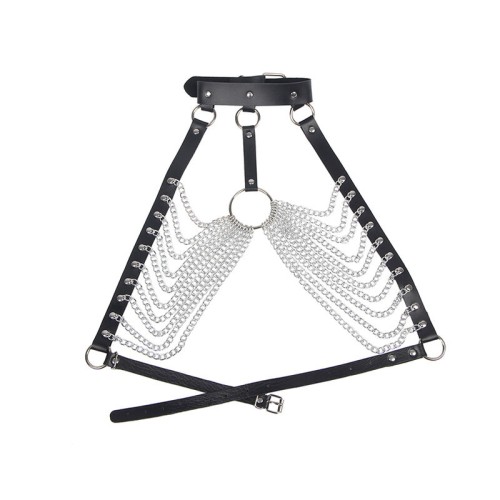 Sublime Leather Chest Harness - Elevate Your Desirability
