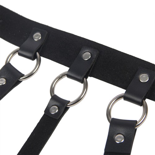 Sublime Leather Chest Harness - Elevate Your Desirability