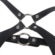 Subblime Arnés Cuerpo Entero Con Hebillas Negro