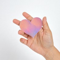 Playful Heart-Shaped Nipple Covers for Fun