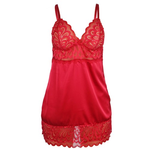 Buy Sublime Red Lace Babydoll S/M Online