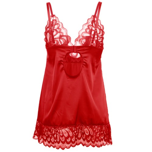Buy Sublime Red Lace Babydoll S/M Online