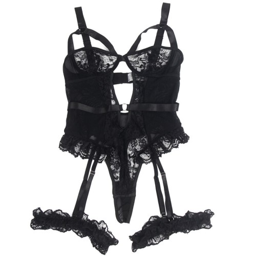 Sublime Teddy with Lace and Garters