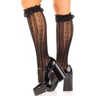 Medias Hasta La Rodilla Con Volantes para Estilo Lindos