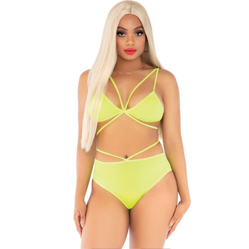 Leg Avenue Yellow Top Panties