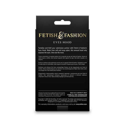 Fetish & Fashion Eye Opening Mask for Sensual Play