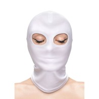 Fetish & Fashion Eye Opening Hood White - Exciting BDSM Accessory