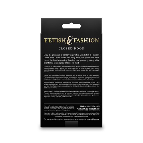 Fetish & Fashion Complete Nylon Hood - Sensory Experience
