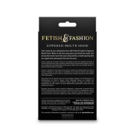Fetish & Fashion Pasamontañas Completo Con Cremallera | Accesorios BDSM