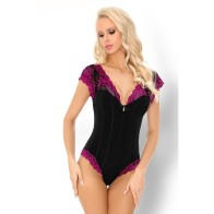 Livco Corsetti Lorrie Body Negro para Mujeres Elegantes