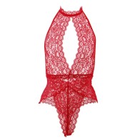 Sublime Open Cup Bodysuit Red S/M