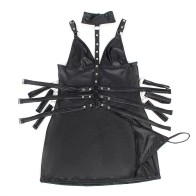 Sublime Black Leather Bondage Body L/XL - Ultimate Seduction