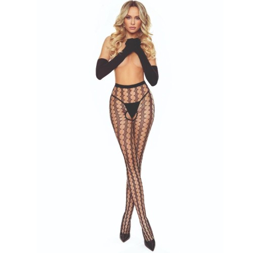 Passion Tiopen 031 Crotchless Stockings for Seductive Look