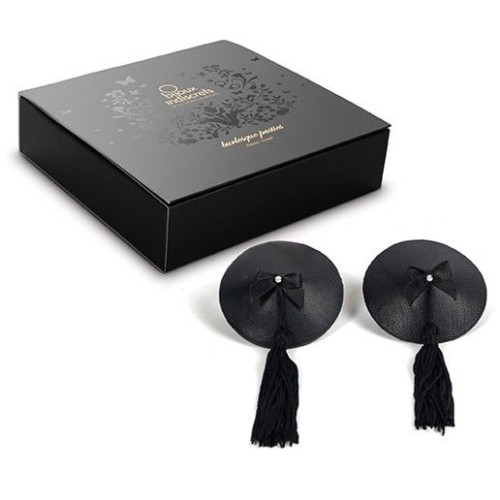 Bijoux Burlesque Nipple Covers Black Set