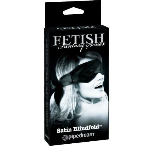Fetish Fantasy Black Satin Mask for Sensual Play