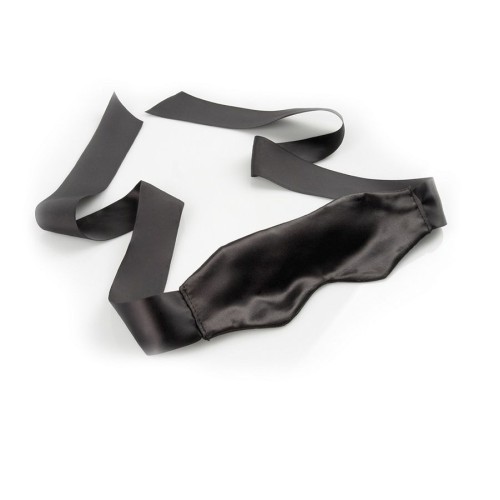 Fetish Fantasy Black Satin Mask for Sensual Play