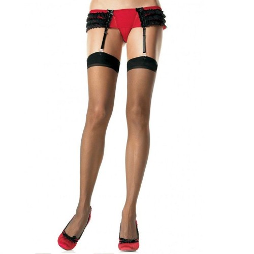 Elegant Black Stockings from Leg Avenue