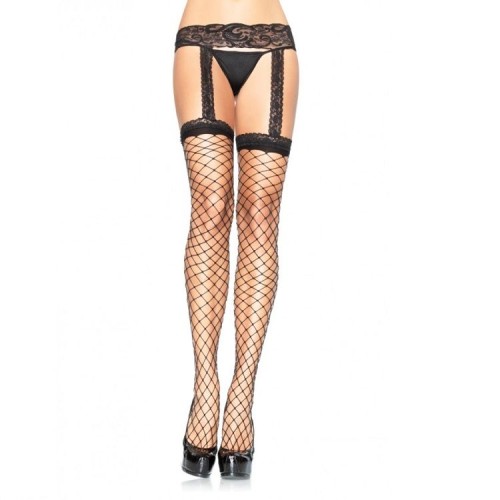 Leg Avenue Lace Top Stockings for Elegance