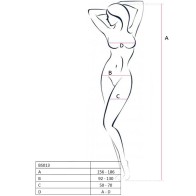 Passion Woman Bodystocking BS013 Red - One Size Lingerie