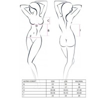 Passion Katriss Corset - Elegant Black for Seduction