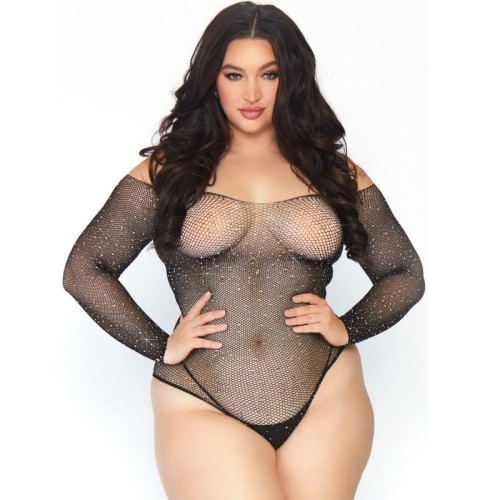 Leg Avenue Crystalized Fishnet Bodystocking