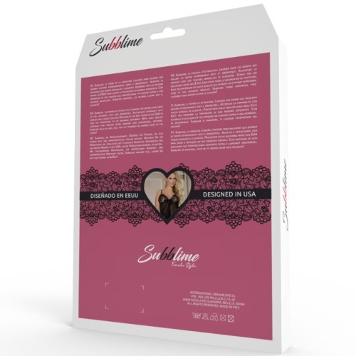 Sublime Lace Corset for Women