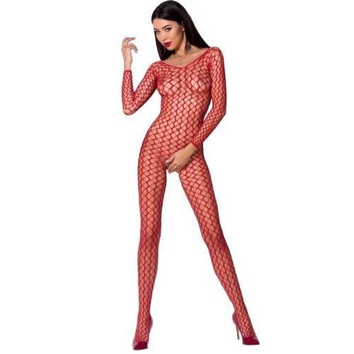 Passion BS068 Bodystocking Red - Alluring and Sexy