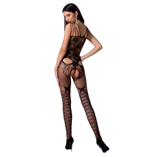 Passion Black Bodystocking BS076 - Sensual Lingerie