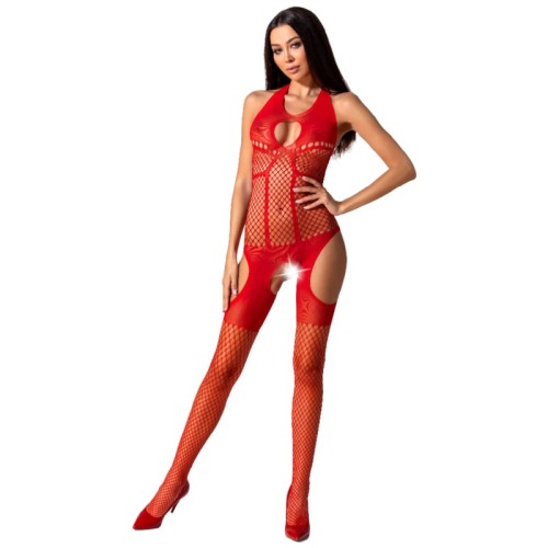 Passion Woman BS079 Red Bodystocking One Size