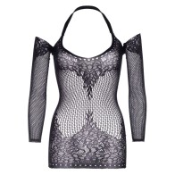 Leg Avenue Lace and Mesh Mini Dress for Elegant Seduction