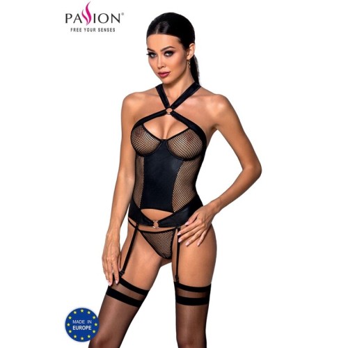 Passion Amanda Eco-Friendly Corset S/M - Elegant Lingerie