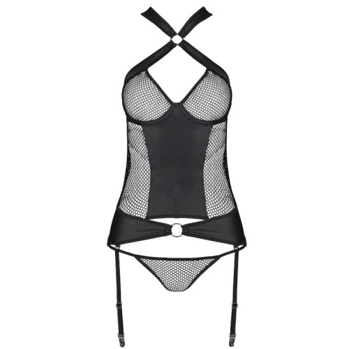 Passion Amanda Eco-Friendly Corset S/M - Elegant Lingerie