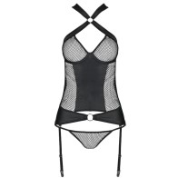 Passion Amanda Eco-Friendly Corset S/M - Elegant Lingerie