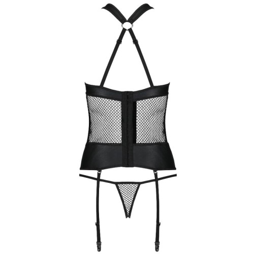 Passion Amanda Eco-Friendly Corset S/M - Elegant Lingerie