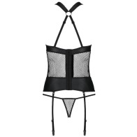 Passion Amanda Eco-Friendly Corset S/M - Elegant Lingerie