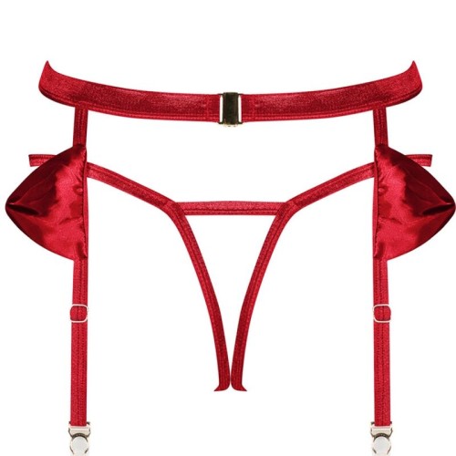 Obsessive Rubinesa Garter L/XL - Seductive Lingerie