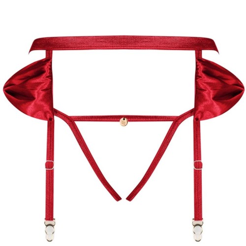 Obsessive Rubinesa Garter L/XL - Seductive Lingerie