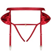Obsessive Rubinesa Garter L/XL - Seductive Lingerie