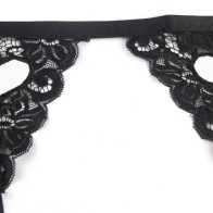 Subblime 3-Piece Bra, Garter & Thong Set for sexy elegance
