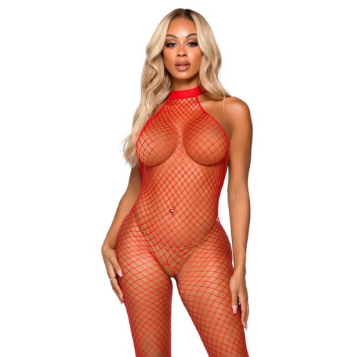 Bodystocking Le Frivole Rojo de Leg Avenue
