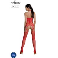 Passion Eco Collection Bodystocking Red - Sustainable Elegance