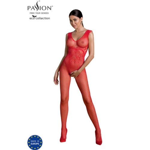 Passion Eco Collection Bodystocking Red