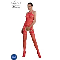 Passion Eco Collection Sexy Bodystocking Red