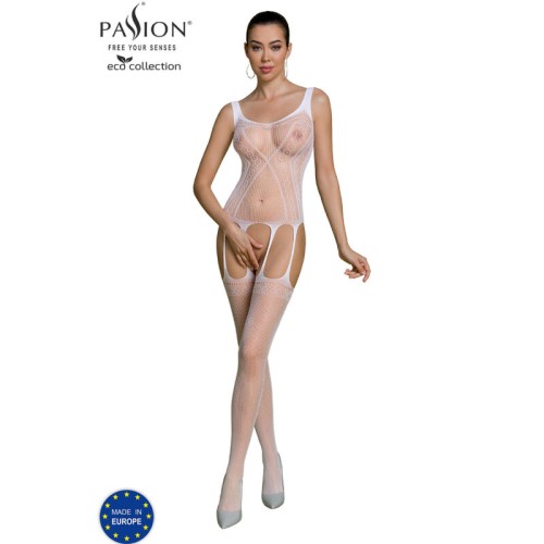 Passion - Eco Collection Bodystocking Eco Bs007 Rojo
