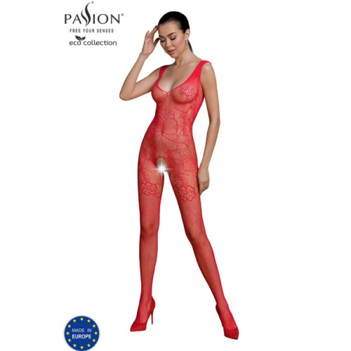 Passion Eco Collection Bodystocking Red