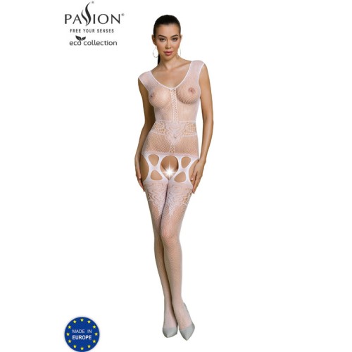 Passion Eco Collection Bodystocking White