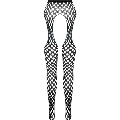 Passion Eco Collection Bodystocking S003 Black - Eco-Friendly Elegance