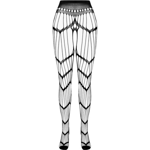 Passion Eco Collection Bodystocking S006 Black